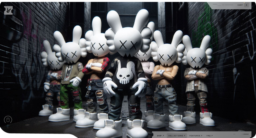 Bando Bunnys Landing Page